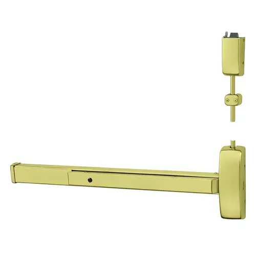 Exit Device Satin Brass