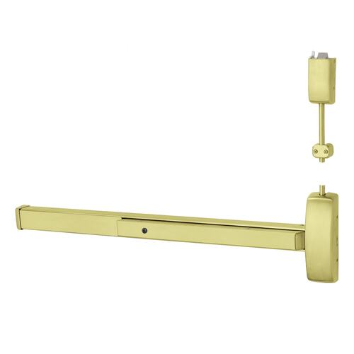 Exit Device Satin Brass