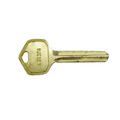 SFIC Key Blank, Plain Both Sides, A Keyway