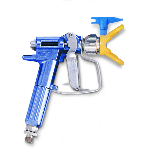 T360 Airless 2-Finger Spray Gun w/ T93R Tip & Guard - 7/8