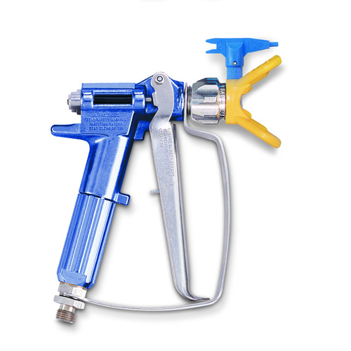 T360 Airless 4-Finger Spray Gun w/ T93R Tip & Guard - 7/8