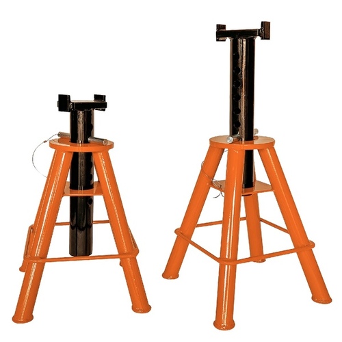 Black Bull 10 Ton Medium Height Jack Stand Set (2pk)