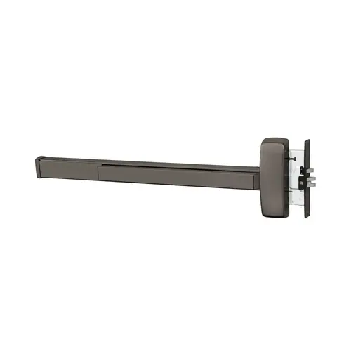 Mortise Exit Devices Oxidized Satin Bronze Relieved Clear Coated