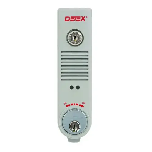 Battery Powered Exit Alarm Gray