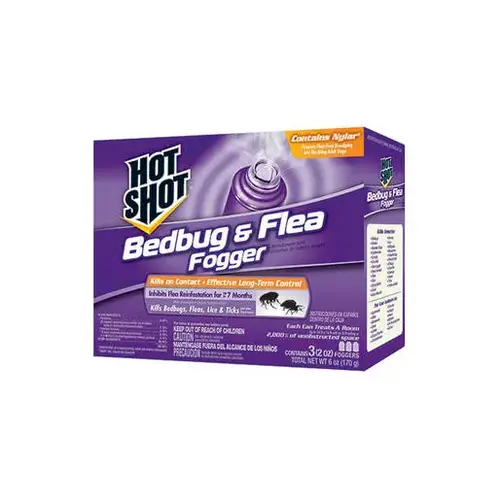 HOT SHOT HG-95764-1 Bedbug and Flea Fogger