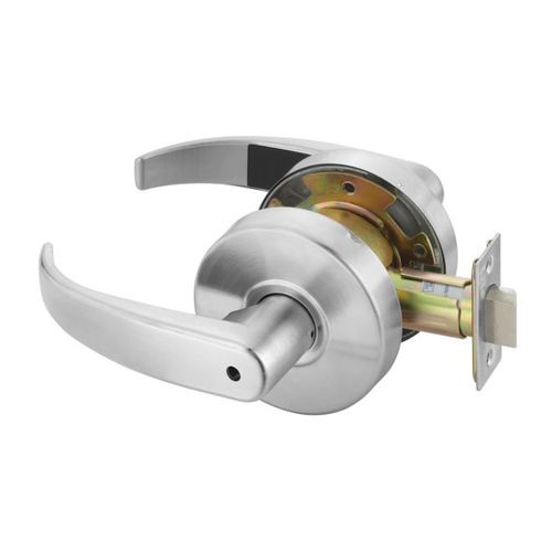Privacy Pacific Beach Lever Grade 2 Cylindrical Lock Satin Chrome Finish