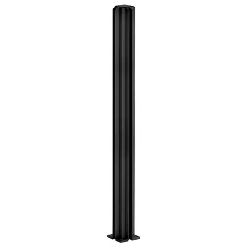 Matte Black 30" 4-Way Design Series Partition Post