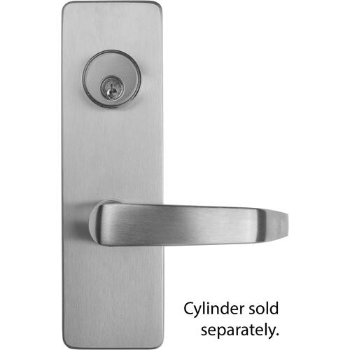 DETEX 09DX626 09D x 626 Lever Trim Storeroom for 10 Series Exit Device Less Cylinder - Satin Chrome