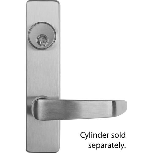 DETEX 08DNx626 08DN x 626 Lever Trim Classroom for 40 Series Narrow Exit Device Less Cylinder - Satin Chrome