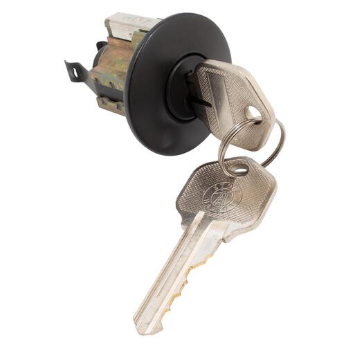 Stone Harbor Hardware HL9307-19 Cylinder Assembly for Highland / Tulip Knob KW1 Keyway - Matte Black