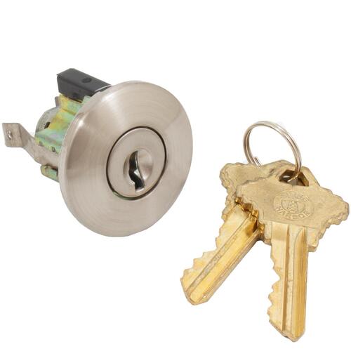 Stone Harbor Hardware HL9308-15 Cylinder Assembly for Highland / Tulip Knob SC1 Keyway - Satin Nickel