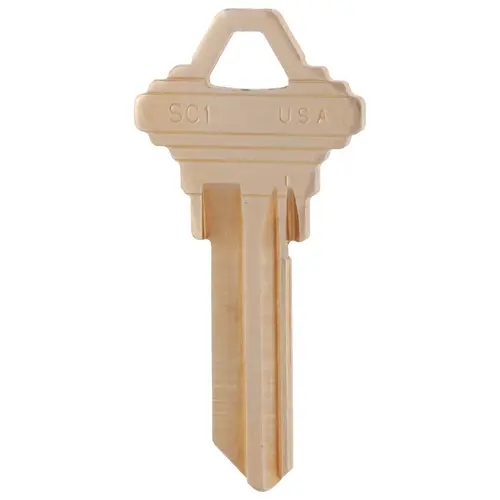 Ilco Key Blank Schlage 5-pin SC1 - Brass