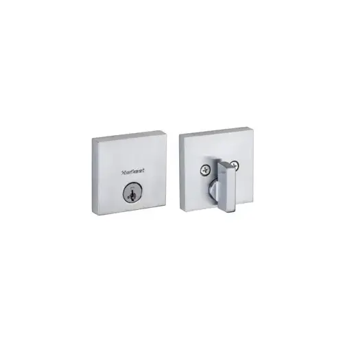 Downtown 1-Cyl Deadbolt - Satin Chrome