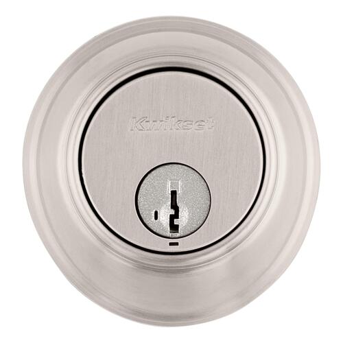 Key Control Deadbolt - Satin Nickel