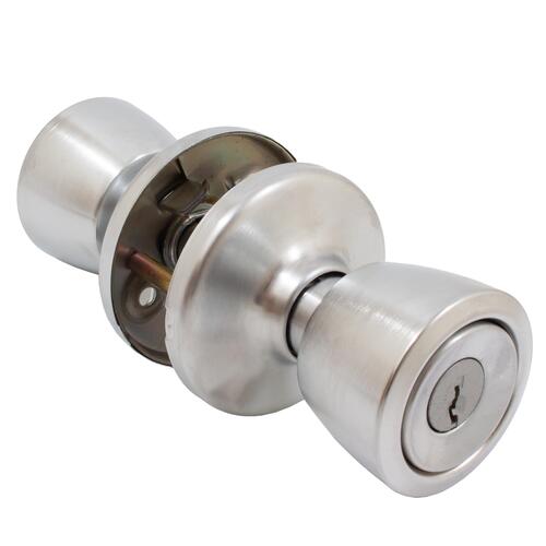 Beverly Entry - Satin Chrome