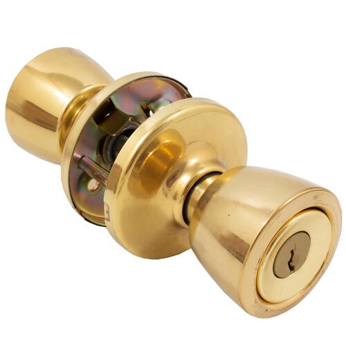 Beverly Entry - Polished Brass