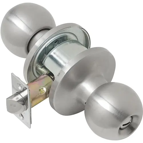 Empire Privacy - Satin Stainless Steel