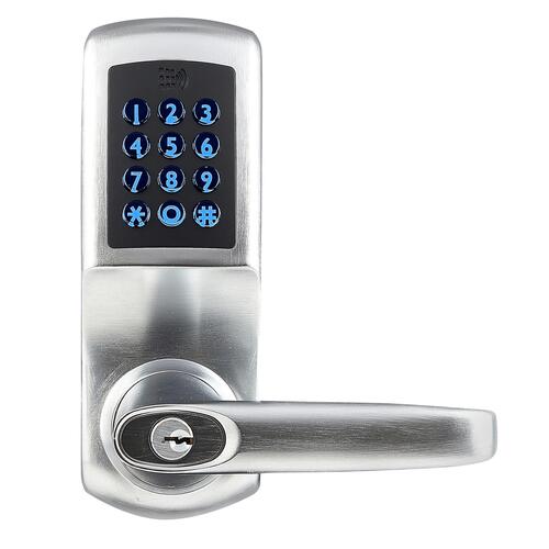 Tell CL102665 Smart Access Keypad Exit Device Trim - Satin Stainless Steel