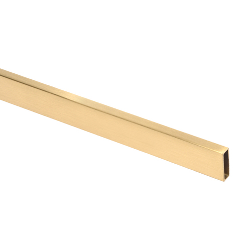 CRL CAVH1SB Satin Brass 78" Replacement Header Bar for Cavoli Sliding Shower Door System