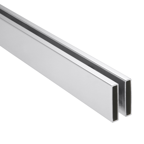 CRL BRXH1PS Polished Stainless Steel 73" Replacement Header Bar for Brixen Sliding Shower Door System