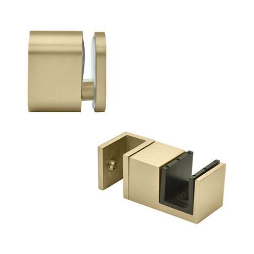 CRL TFNACCKBBRZ Brushed Bronze Replacement 90 Degree Accessory Kit & Bottom Guide for Tofino Sliding Shower Door System