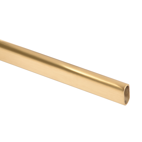 CRL TFNH1SB Satin Brass 78" Replacement Header Bar for Tofino Sliding Shower Door System