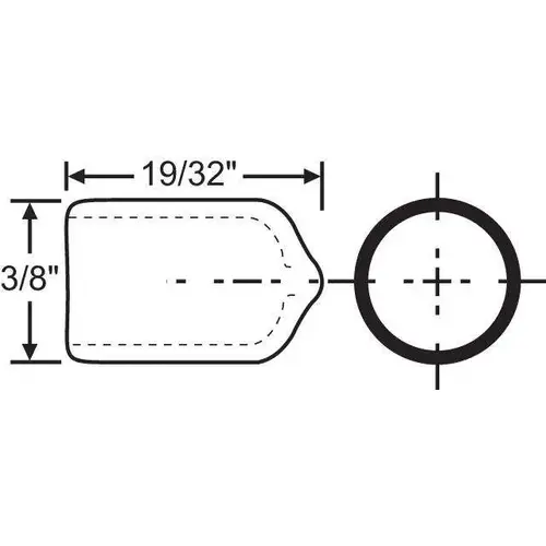 PLASTIC SPLINE CAP