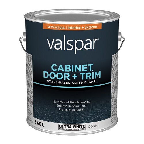 Valspar 029.1082001.007 Cabinet Door and Trim Oil Enriched Enamel ...