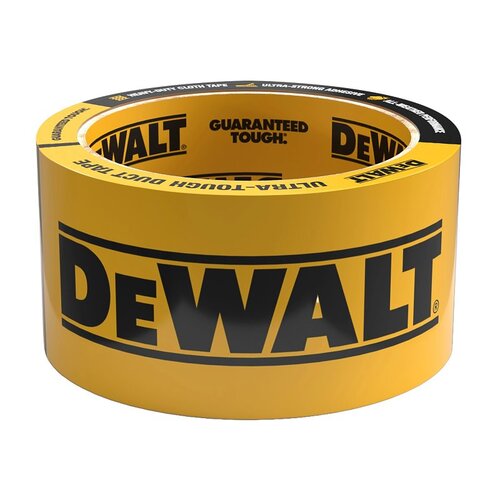 DXAT9077 Duct Tape, 10 yd L, 1.88 in W, Black