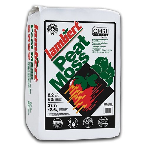 Lambert Corp 6649804115 664980 4115 Peat Moss, 2.2 cu-ft Bag