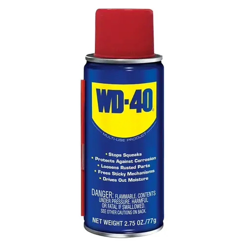 WD-40 490358-XCP12 Multi-Purpose Lubricant, 2.75 oz, Aerosol Can Light Green to Amber - pack of 12