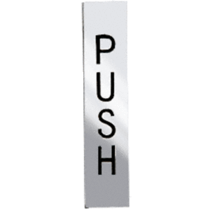 Polished Stainless 4-1/2" Push Indicator