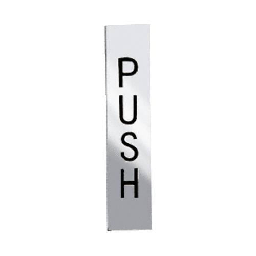 Polished Stainless 4-1/2" Push Indicator