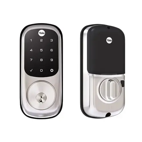 Assure Touchscreen Deadbolt with ZigBee Satin Nickel Finish