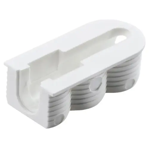 Connector housing, Lamello Cabineo X cabinet and shelf connector Plastic, white, 2000 pcs White