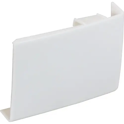 Cover Cap, Clip on, For cabinet hanger for wall unit Right Visible inside the cabinet, White, right hand White