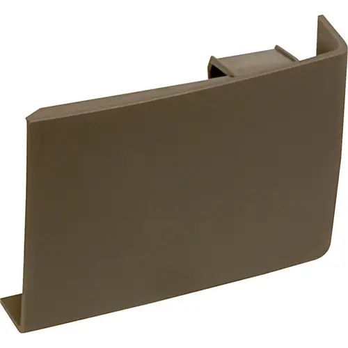 Cover Cap, Clip on, For cabinet hanger for wall unit Right Visible inside the cabinet, Taupe gray, right hand Taupe