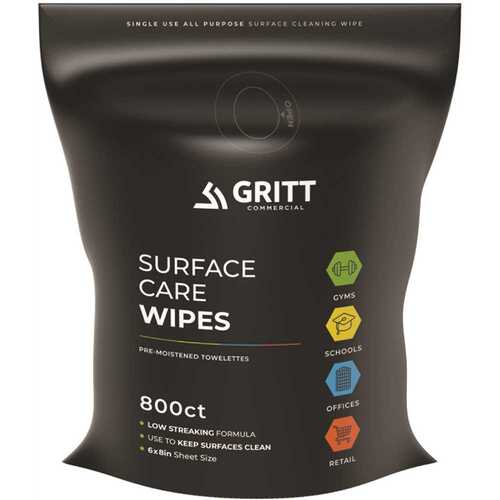 Gritt Commercial GRI5-RW-1 Surface Care Wipes All-Purpose Wipes