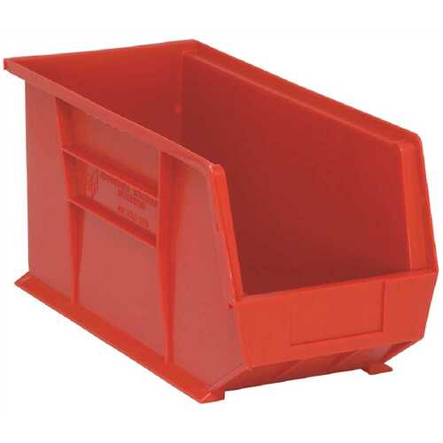 QUANTUM STORAGE SYSTEMS QUS265RDCS Red 18 X 8-1/4 X 9 In Ultra Stack Bin