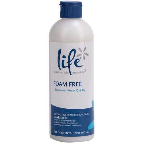 LIFE CORPORATION LCH-50-5040 1 Pint Foam Free Defoamer - Spa