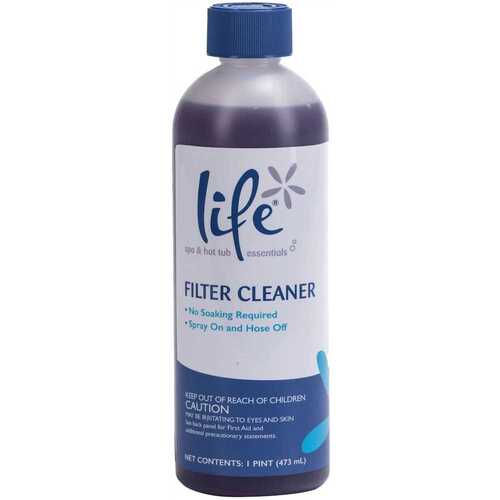 LIFE CORPORATION LCH-50-5080 1 Lb. Filter Cleaner With Sprayer - Spa