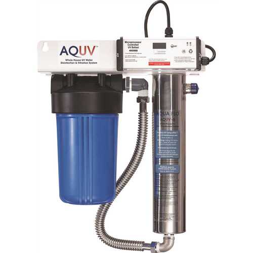 Series Whole House Ultraviolet Disinfect Filter Rack System Aquv-8r1