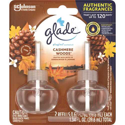 GLADE 322824 Piso 2 Ct Refills - Cashmere Woods