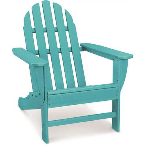 Cape Soleil VRAD4030AR Verde Modern Adirondack Chair In Aruba Blue