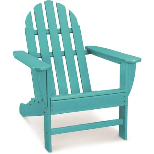 Verde Modern Adirondack Chair In Aruba Blue