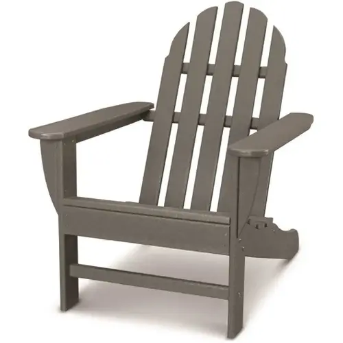 Verde Modern Adirondack Chair In Slate Gray