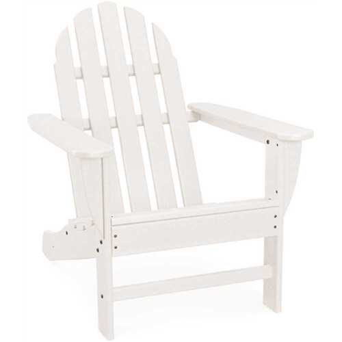 Cape Soleil VRAD4030WH Verde Modern Adirondack Chair In White