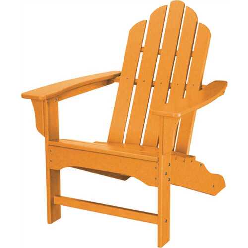 Cape Soleil VRLNA10TA Verde Adirondack Chair In Tangerine