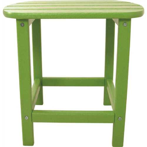 Verde 19" X 15" Side Table In Lime