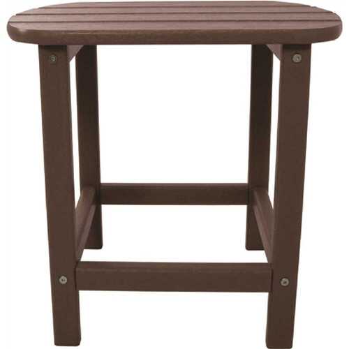 Verde 19" X 15" Side Table In Mahogany